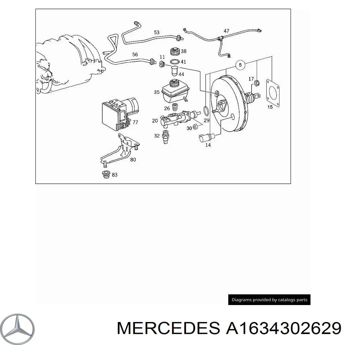 A1634302629 Mercedes 