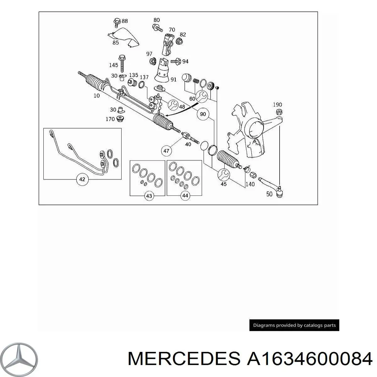 A1634600084 Mercedes 