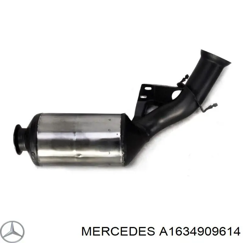 Купити A1634909614 Mercedes Перетворювач відпрацьованих газів