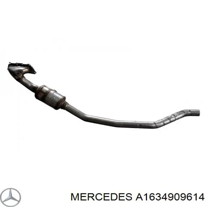 A1634909614 Mercedes Каталітичний нейтралізатор відпрацьованих газів