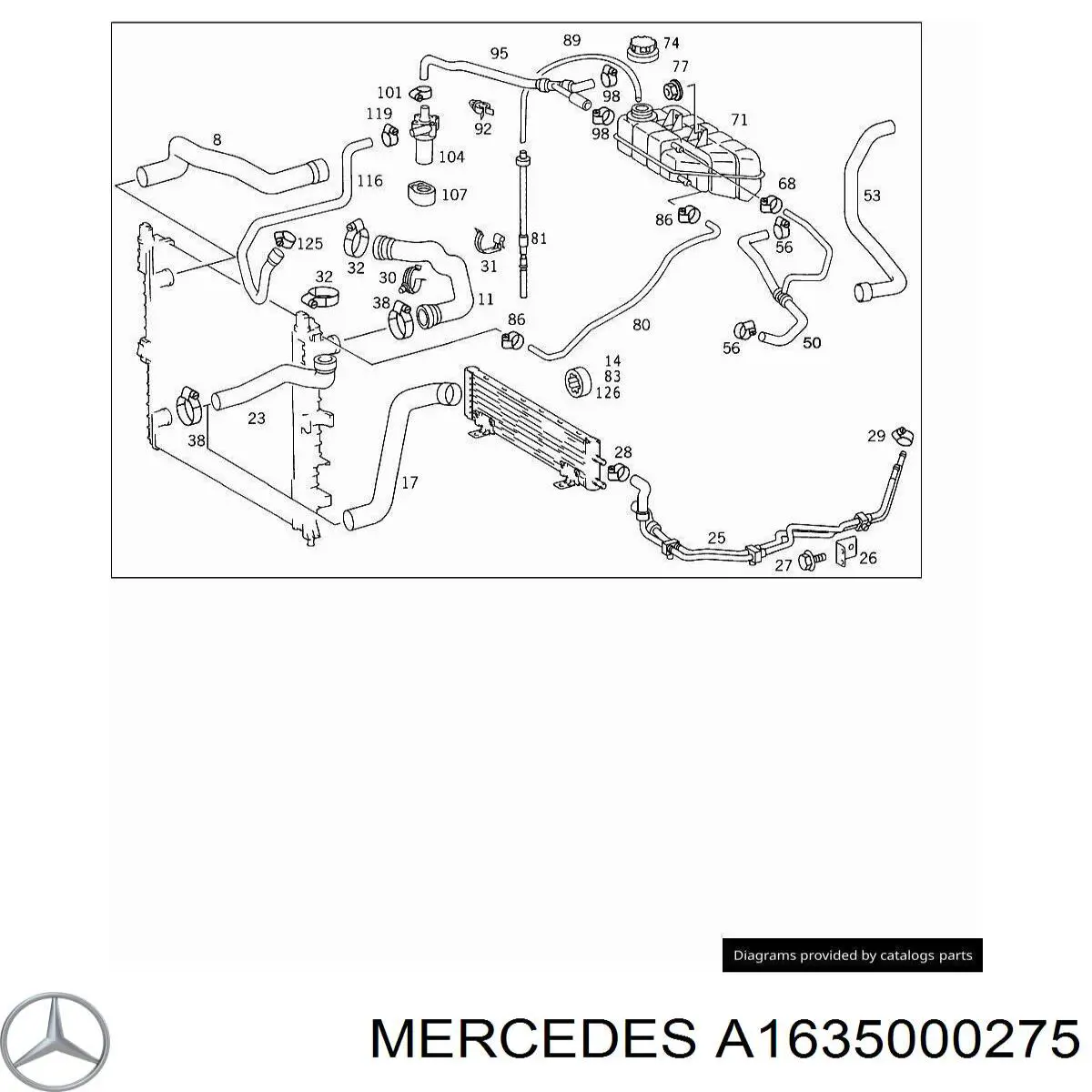  A1635000275 Mercedes