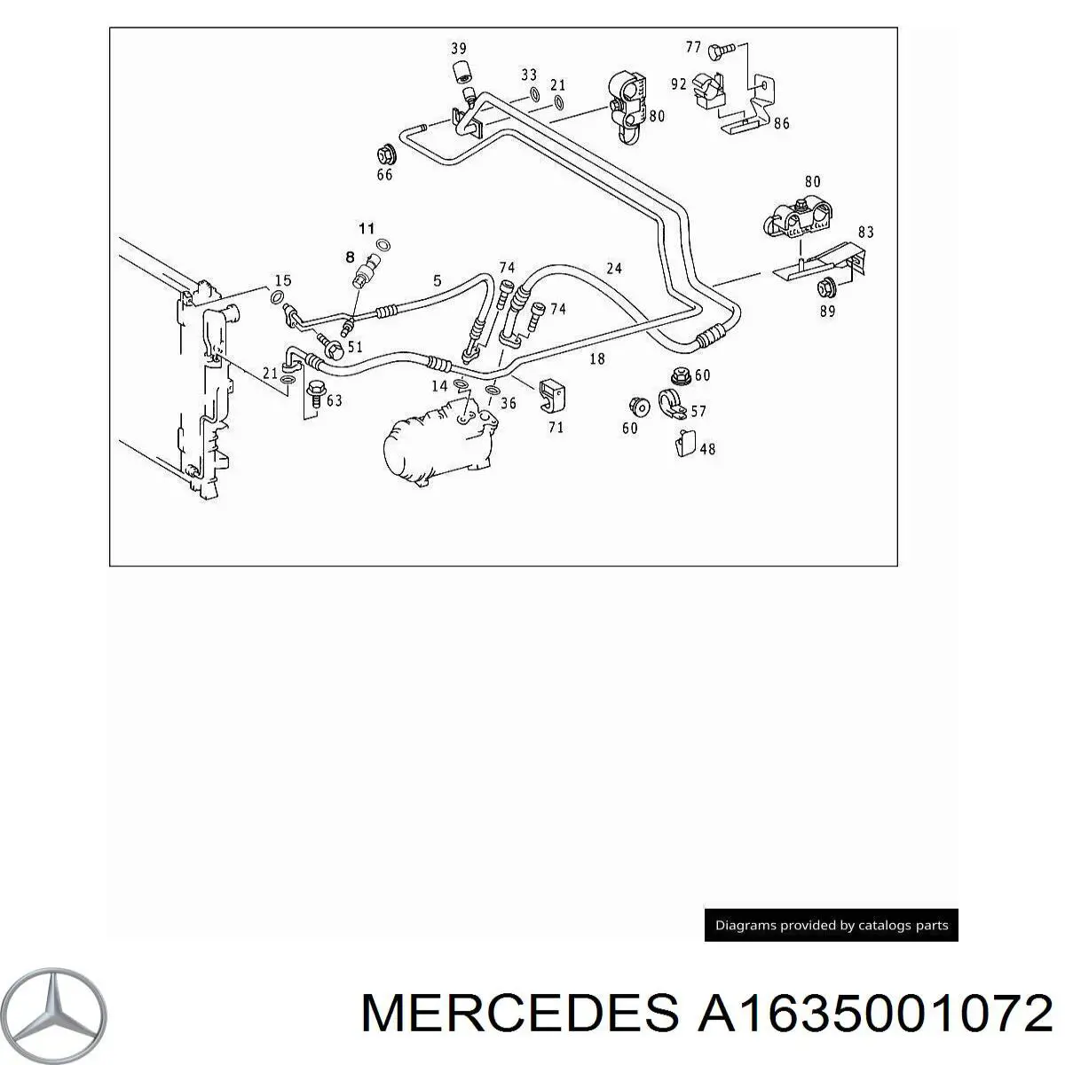  A1635001072 Mercedes