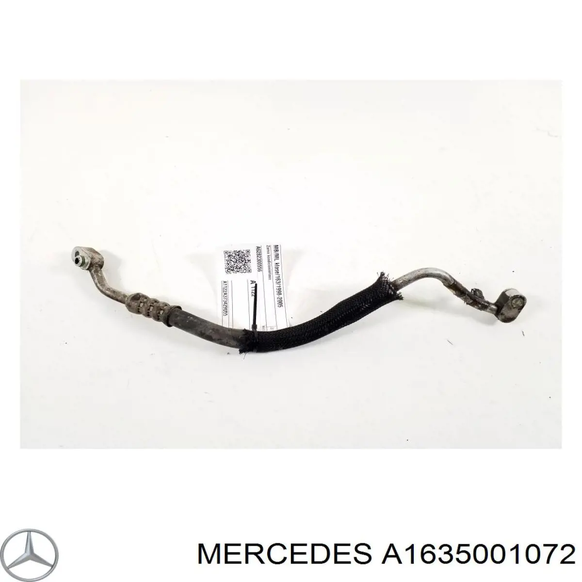 Шланг кондиціонера, від радіатора до випарника Mercedes A1635001072 ціна, від 12.42 USD