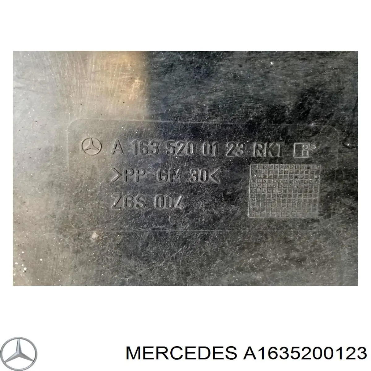 Захист двигуна задній Mercedes A1635200123 ціна, від 20.30 USD