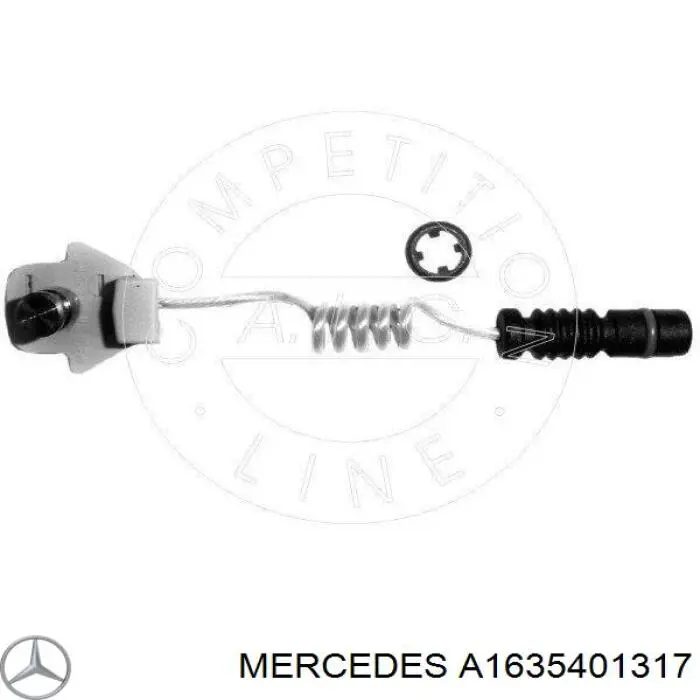 A1635401317 Mercedes Сигналізатор знос гальмівних колодок