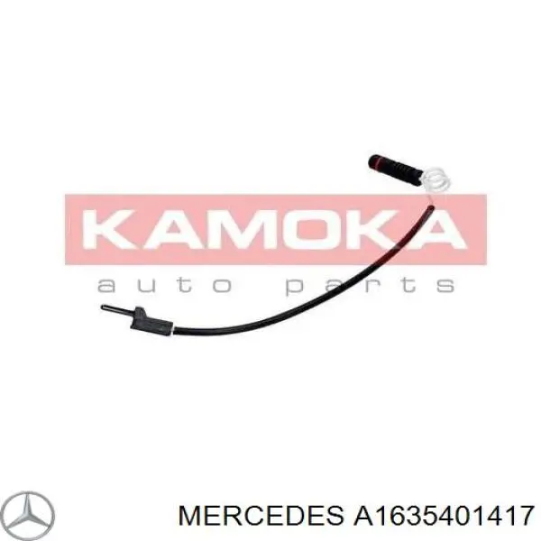 Датчик зносу гальмівних колодок, задній Mercedes A1635401417 ціна, від 3.06 USD