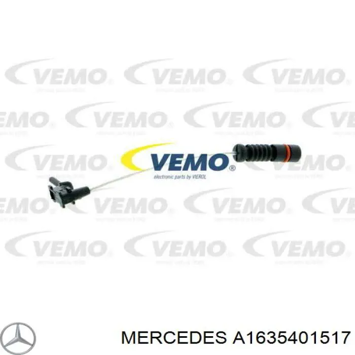 Датчик зносу гальмівних колодок, передній A1635401517 Mercedes