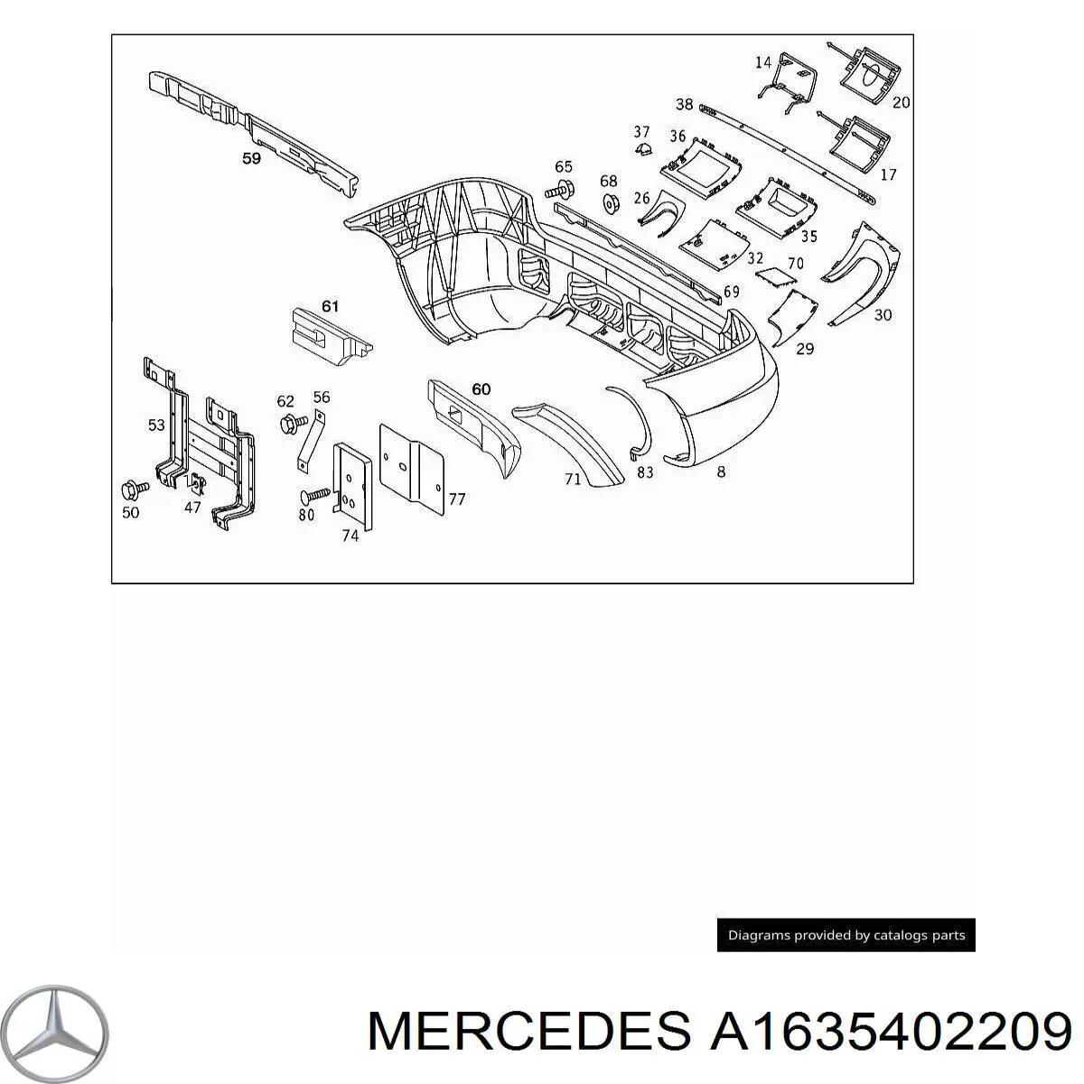 A1635402209 Mercedes 
