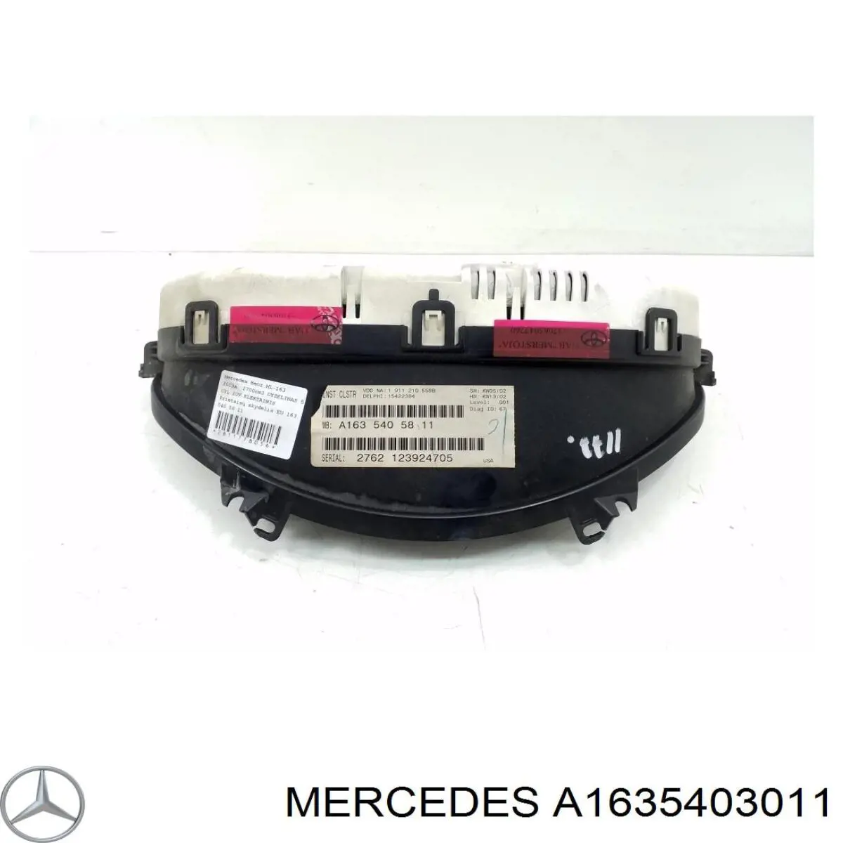 Купити A1635403011 Mercedes Прилади управління