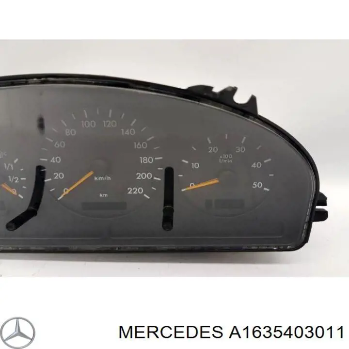 A1635403011 Mercedes Щиток приладів додатковий