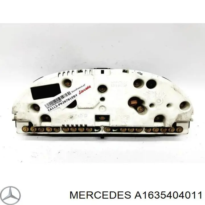A1635404011 Mercedes Щиток приладів додатковий