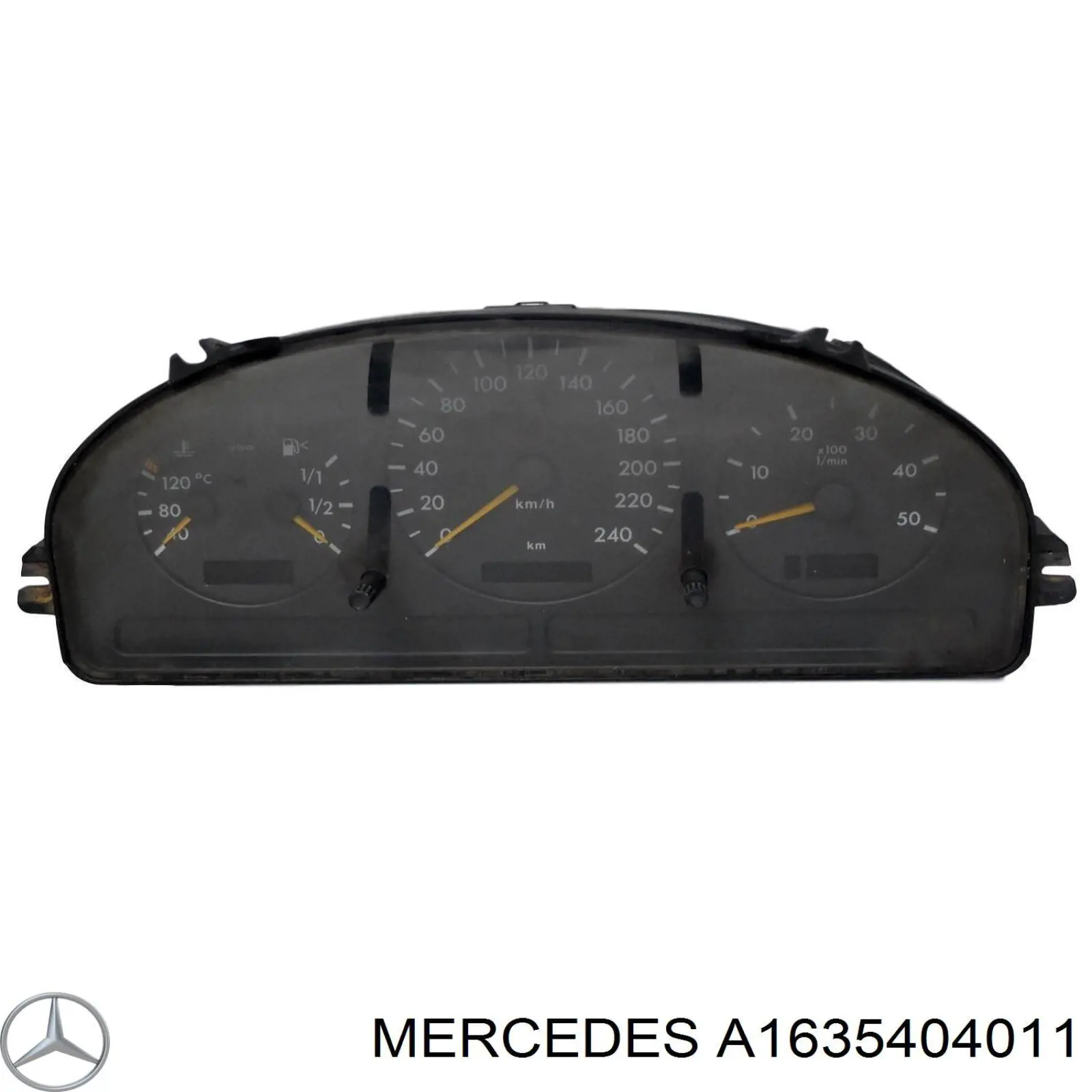 A1635404011 Mercedes Щиток приладів додатковий