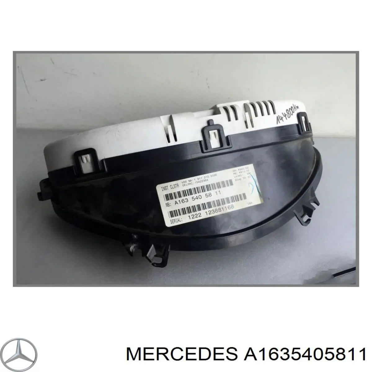 Щиток приладів Mercedes A1635405811