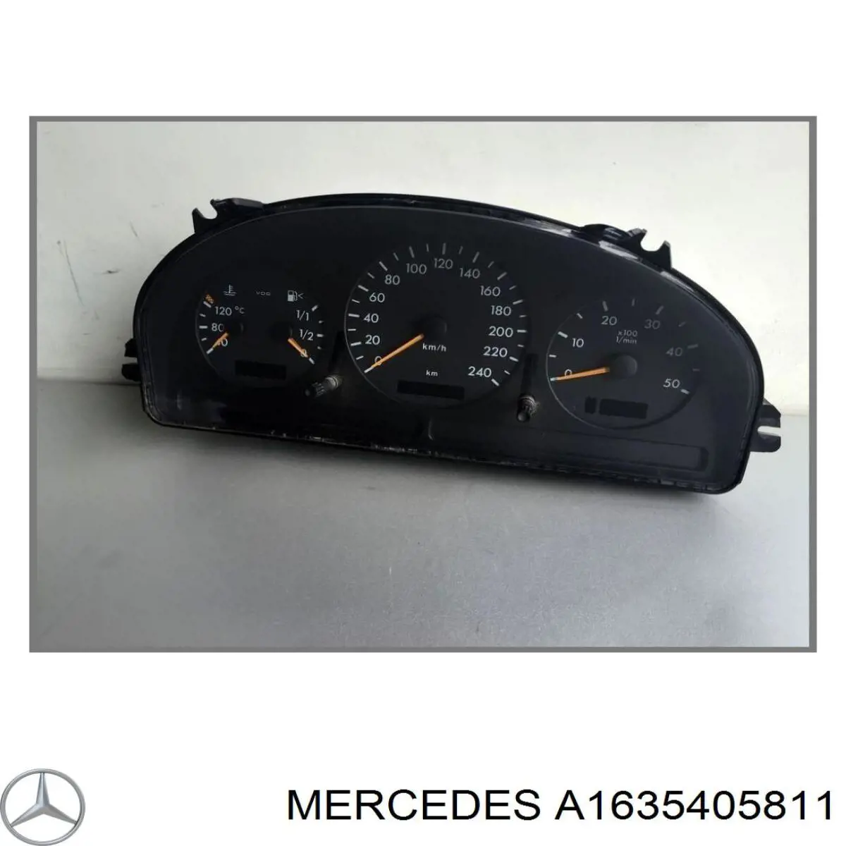 A1635405811 Mercedes приладова дошка-щиток приладів