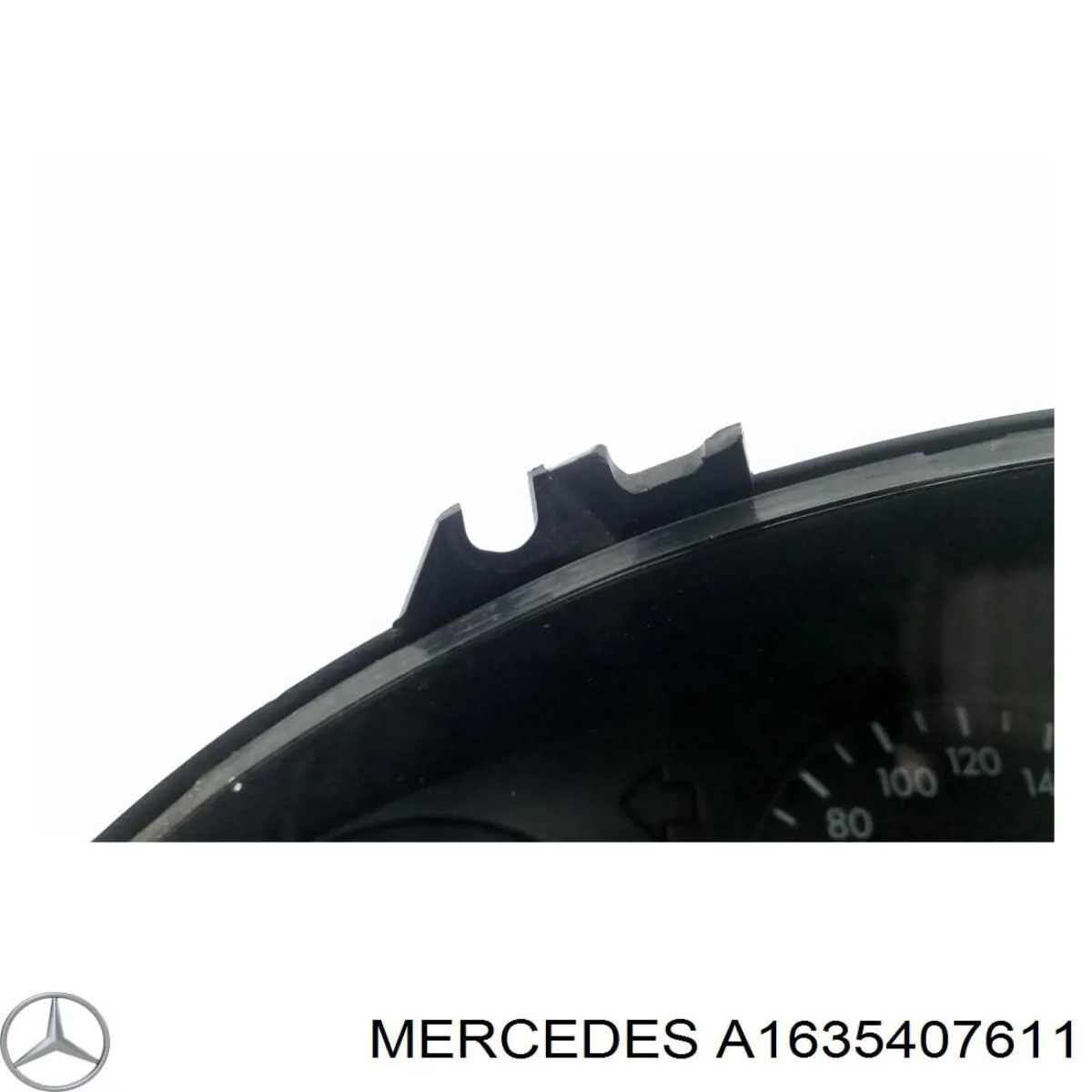 Приладова дошка-щиток приладів A1635407611 Mercedes