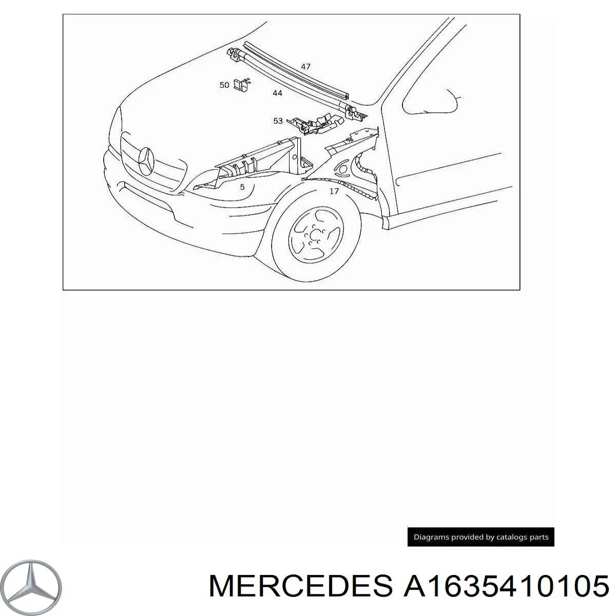 A1635410105 Mercedes 