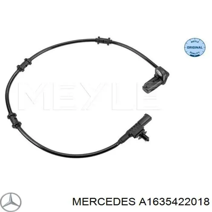 Датчик АБС задній лівий Mercedes A1635422018 ціна, від 23.71 USD