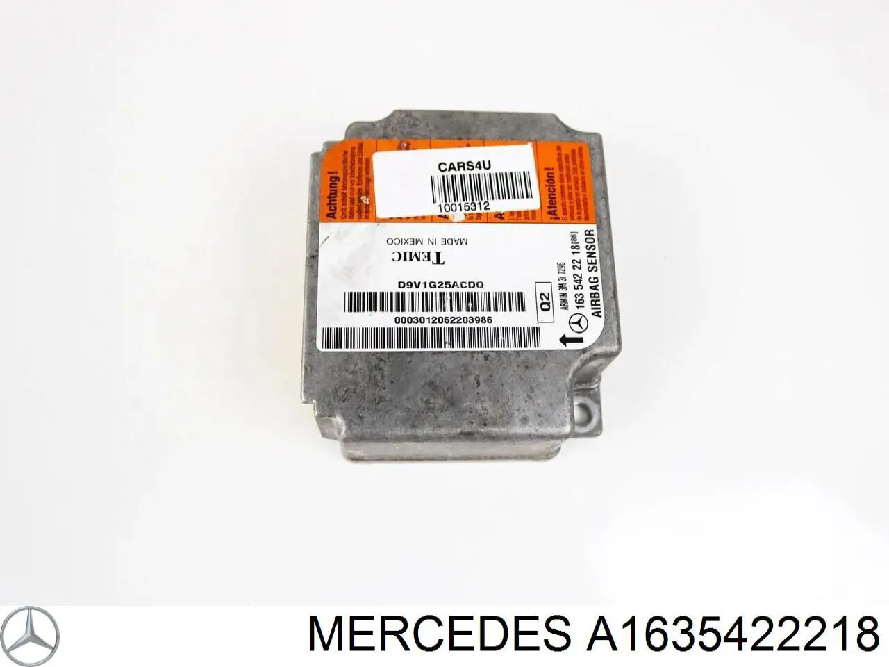 A1635422218 Mercedes Модуль-процесор управління подушки безпеки