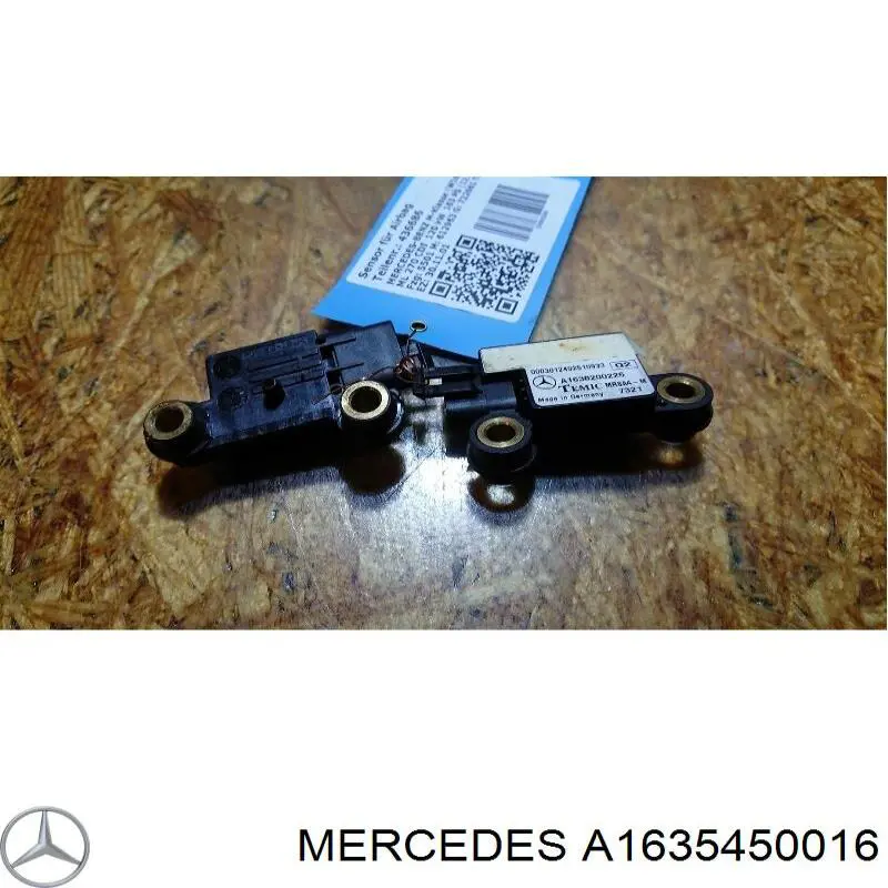 Електронний блок керування двигуном A1635458732 Mercedes