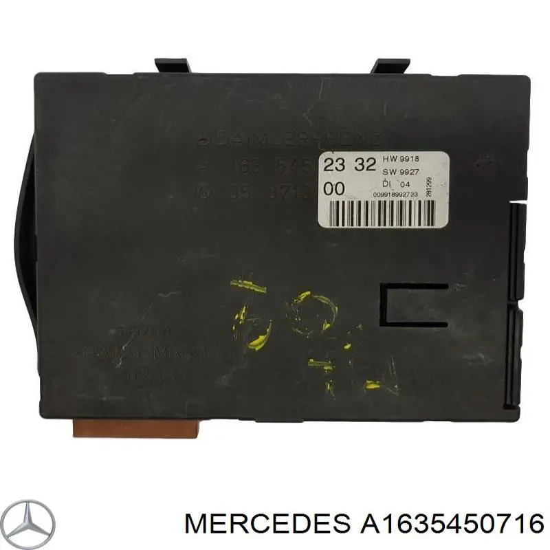 Купити A1635450716 Mercedes Регулятор оборотів вентилятора