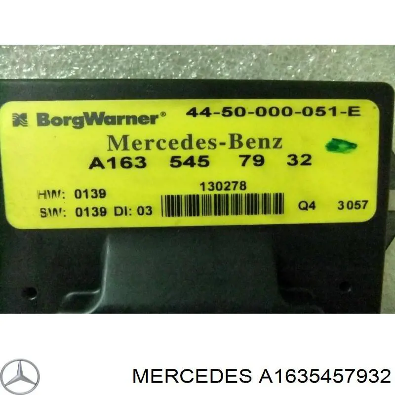 Модуль керування роздавальної коробкою Mercedes A1635457932 ціна, від 13.24 USD