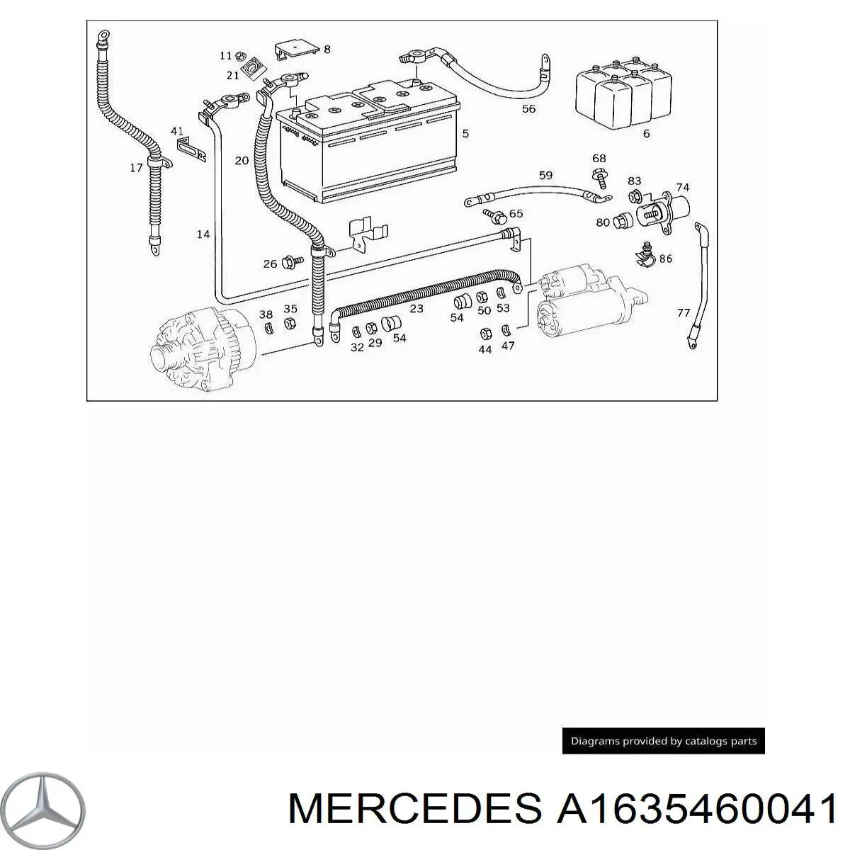 A1635460141 Mercedes 