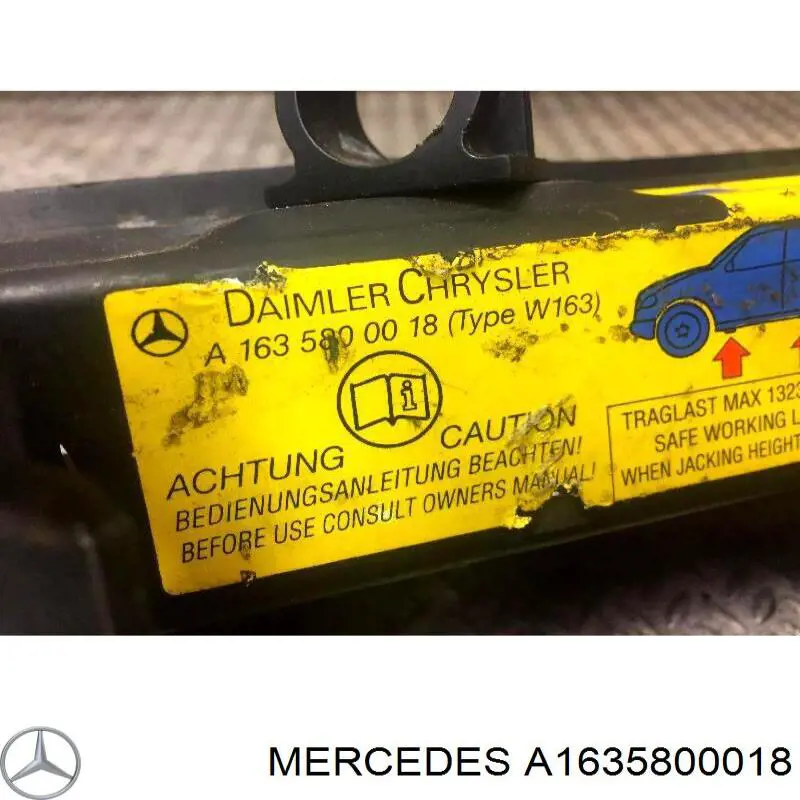 Купити A1635800018 Mercedes 