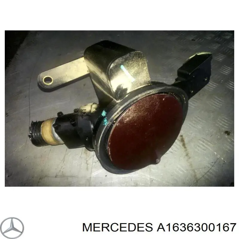 A1636300167 Mercedes шланг заливної горловини, паливного бака