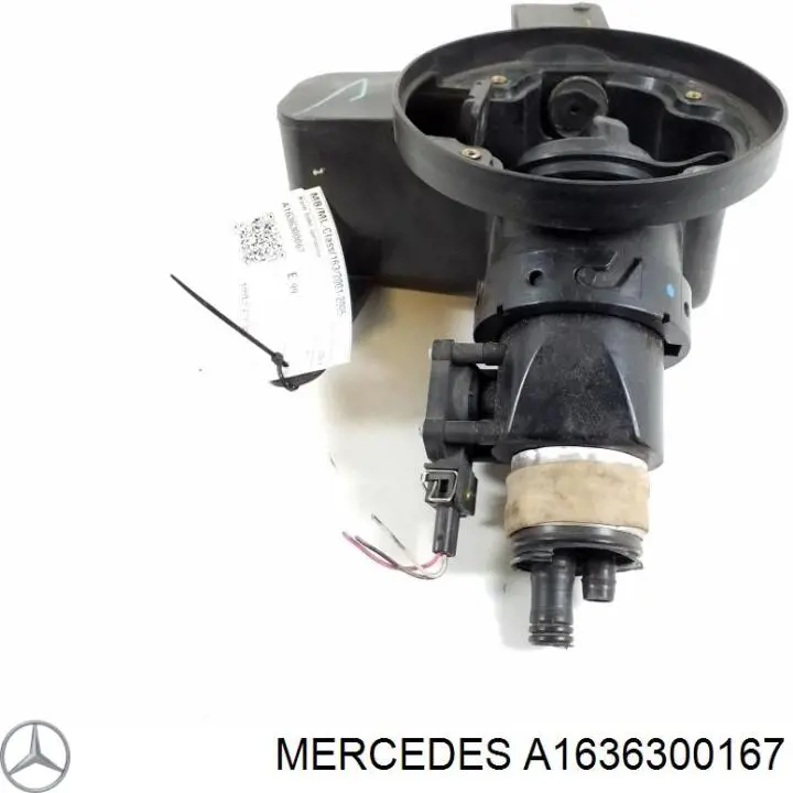 Купити A1636300167 Mercedes Шланг заливної горловини, паливного бака
