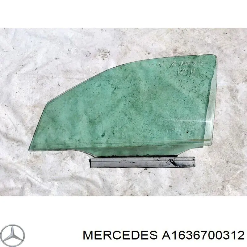 Скло багажника, ліве Mercedes A1636700312 ціна, від 15.20 USD