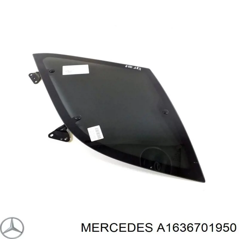 Скло багажника, ліве Mercedes A1636701950 ціна, від 24.07 USD