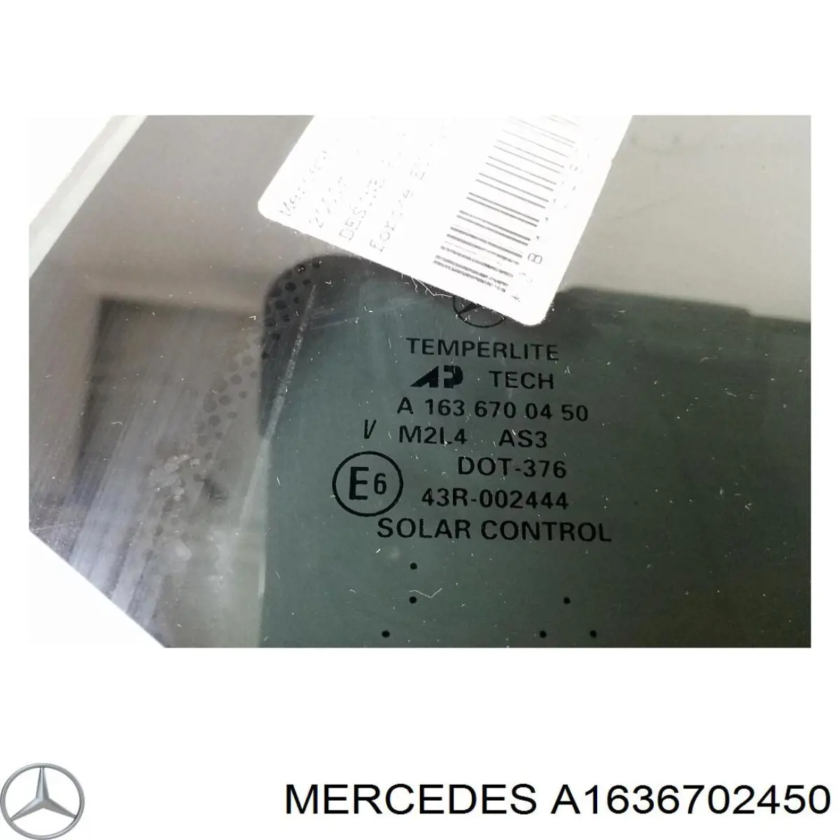 Скло багажного відсіку, праве Mercedes A1636702450 ціна, від 15.20 USD
