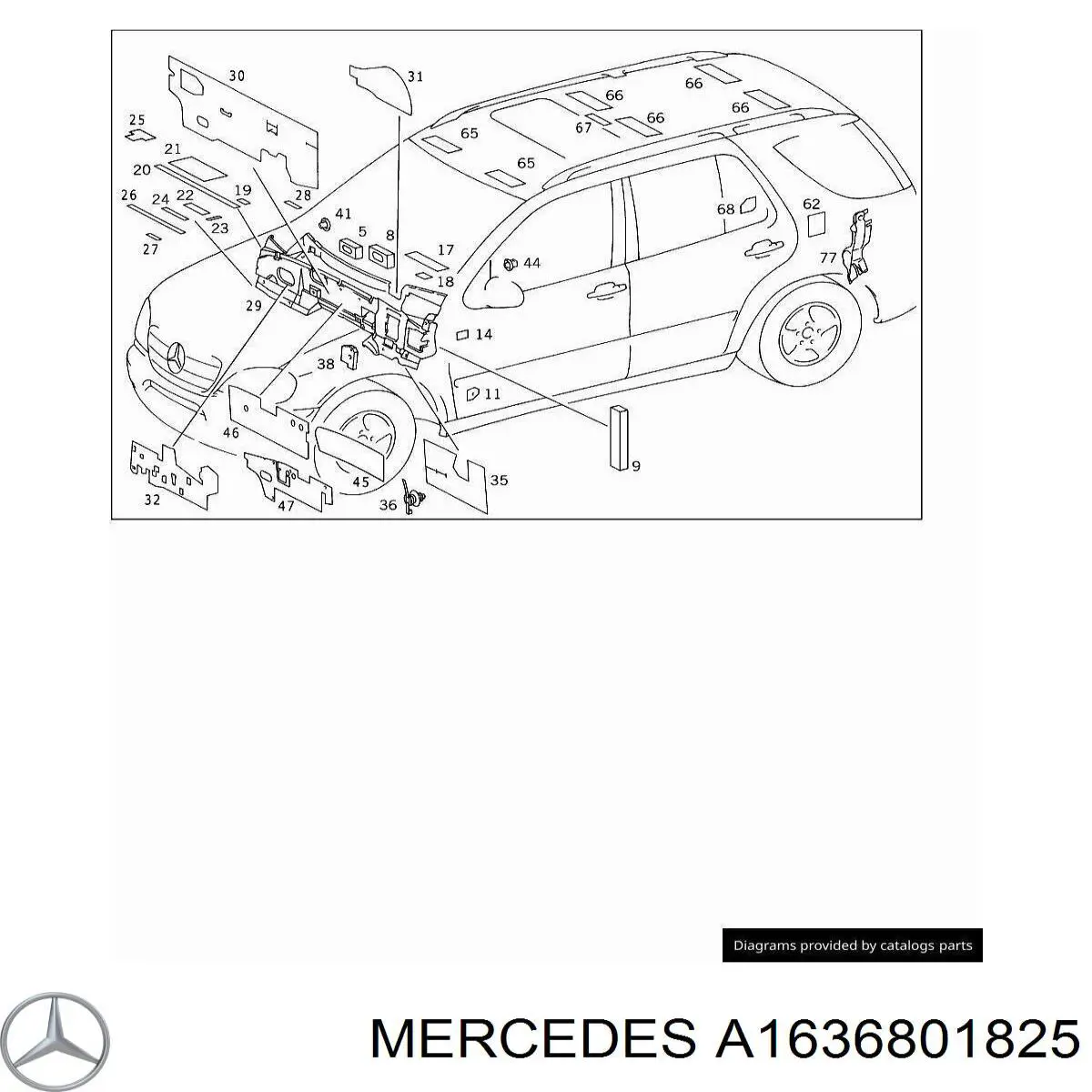 A1636801825 Mercedes 