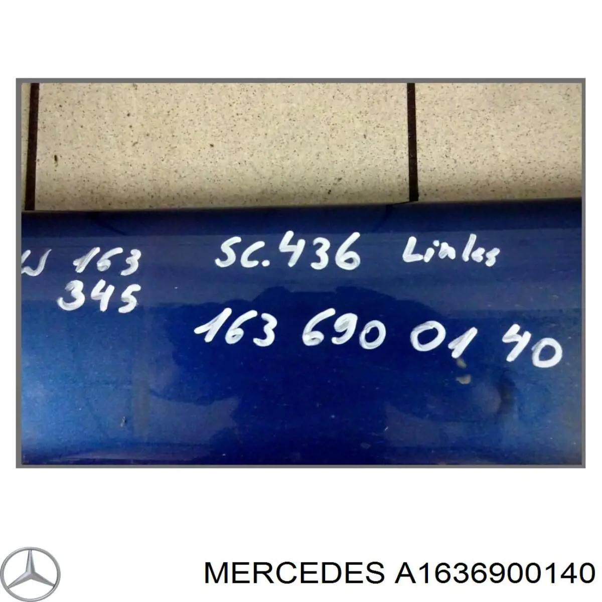 Купити A1636900140 Mercedes 