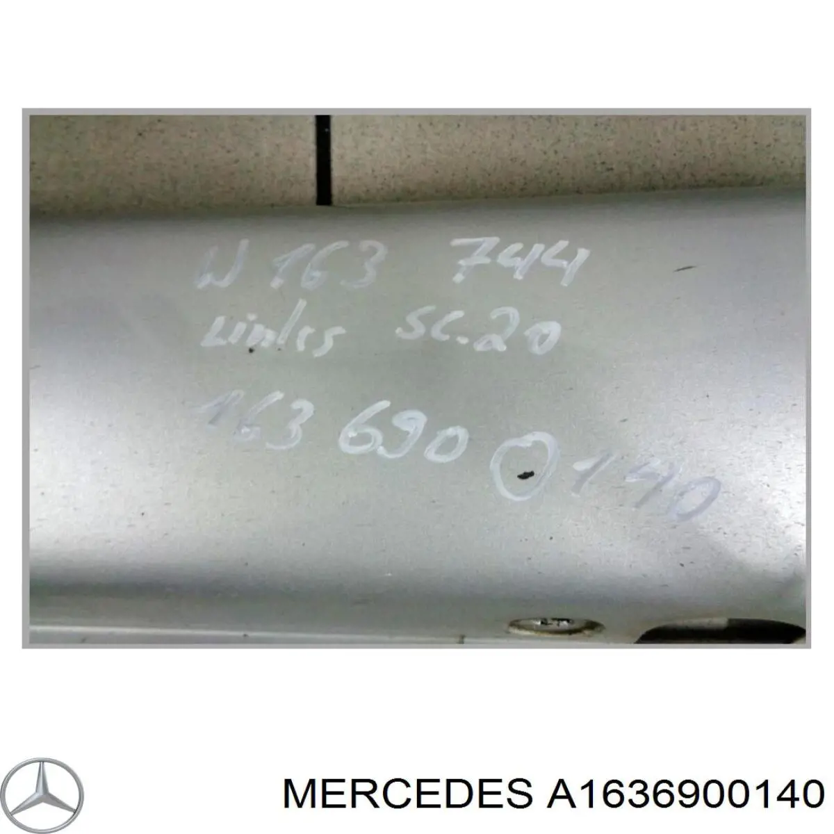  Mercedes A1636900140 ціна, від 17.72 USD