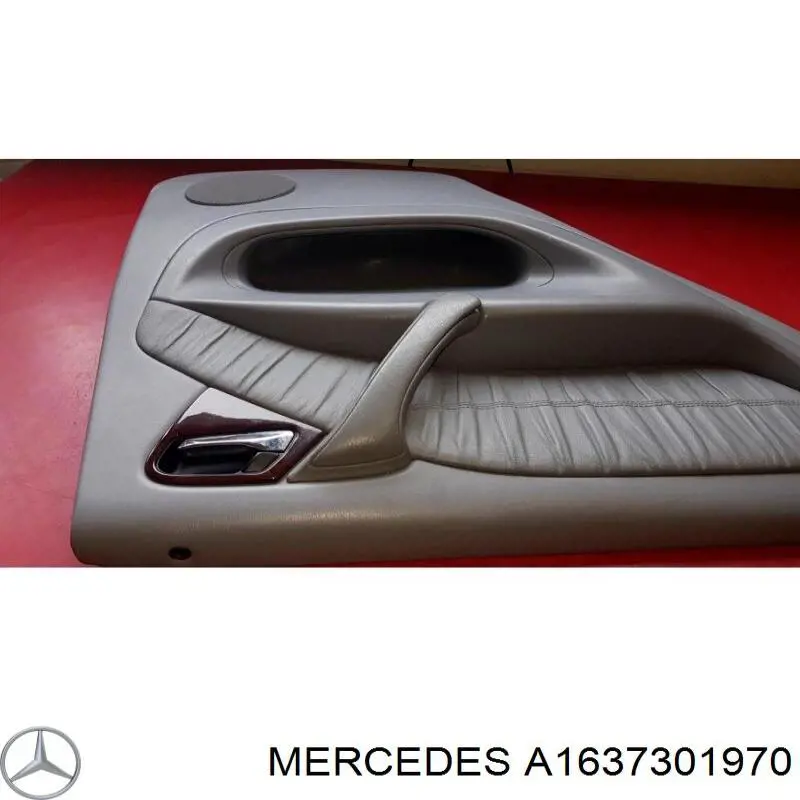 A1637301970 Mercedes Термошумоізоляція задніх дверей