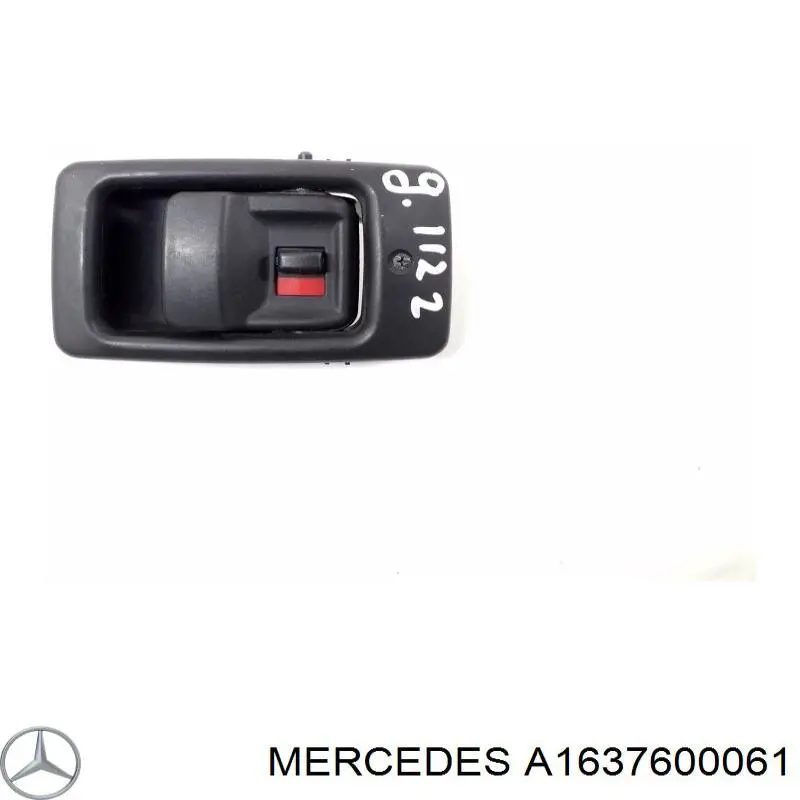 Ручка кришки багажника внутрішня Mercedes A1637600061 ціна, від 8.87 USD