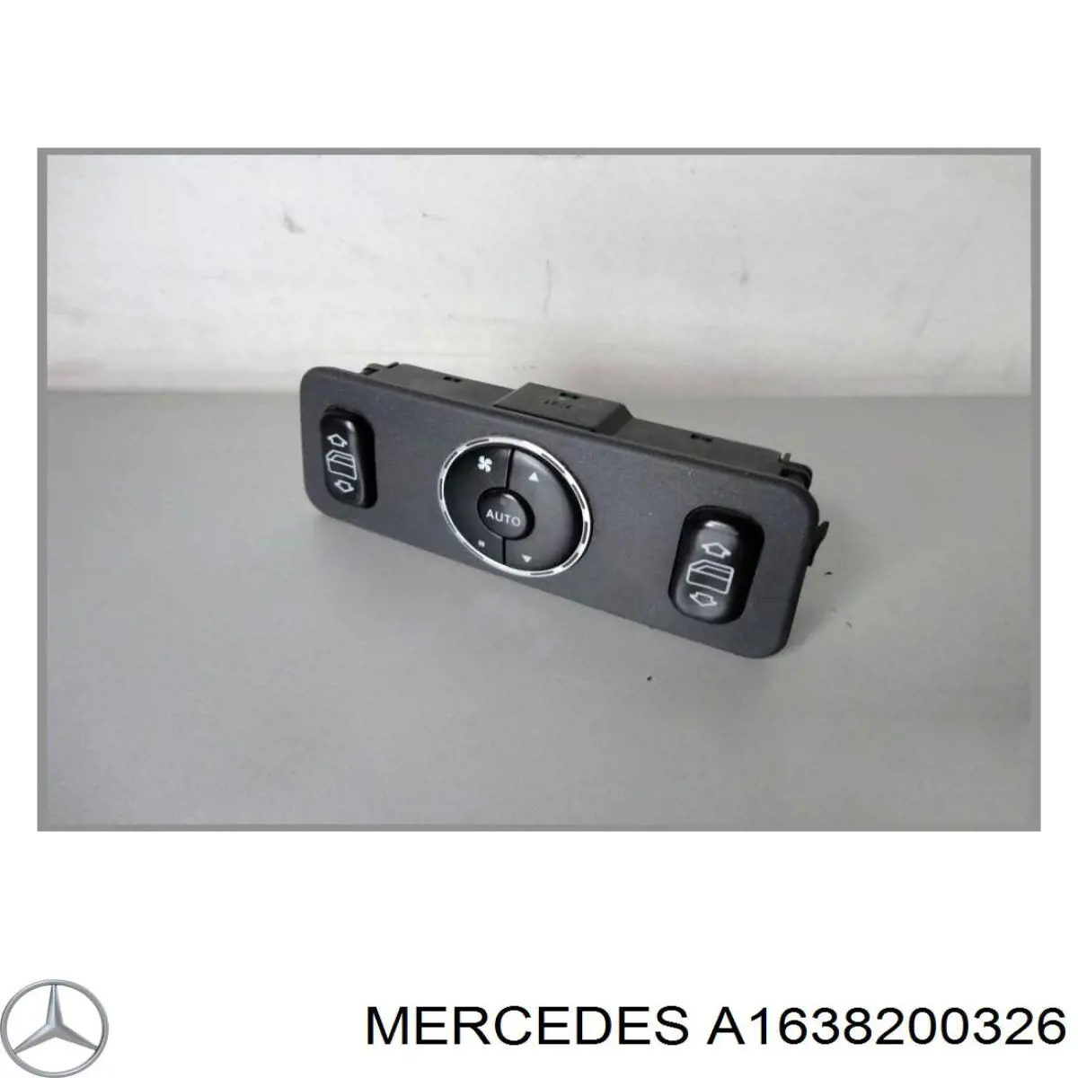 Кнопковий блок керування склопідіймачами задній A1638200326 Mercedes