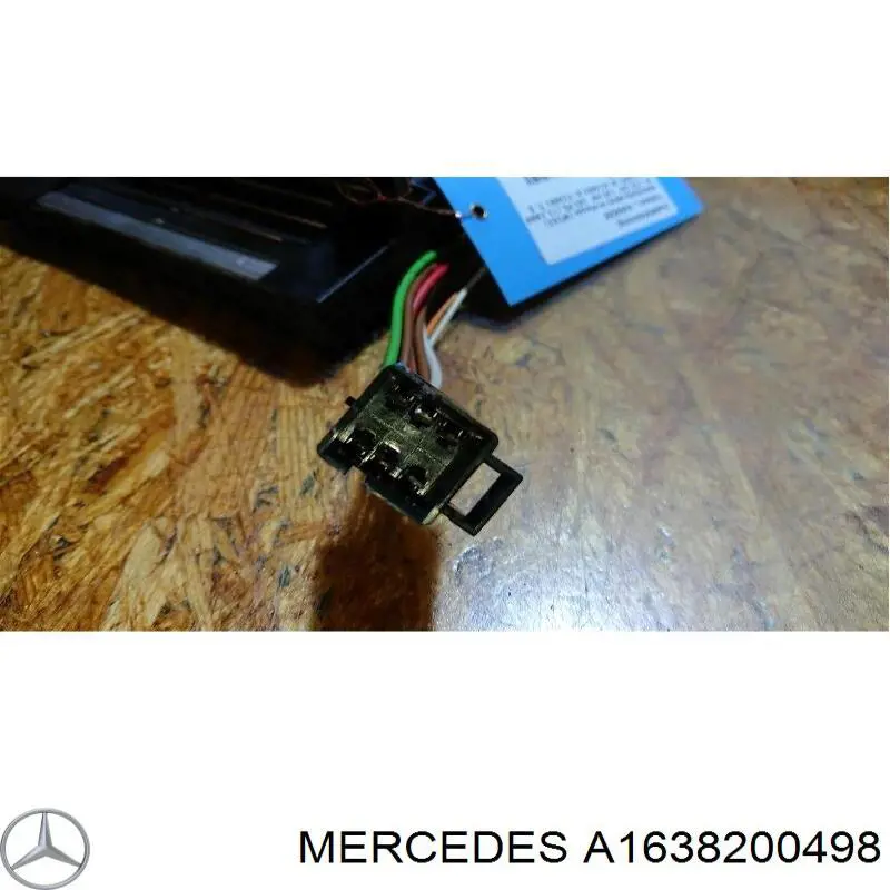 Електропідігрівач повітря системи опалення салону Mercedes A1638200498 ціна, від 31.67 USD