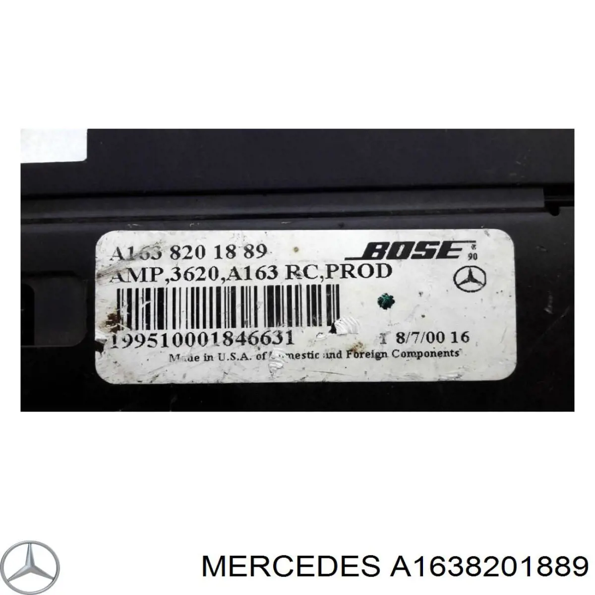  A1638201889 Mercedes