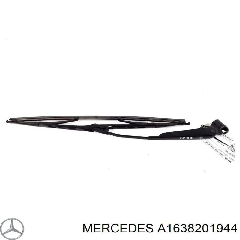 Купити A1638201944 Mercedes Важіль-поводок склоочисника заднього скла