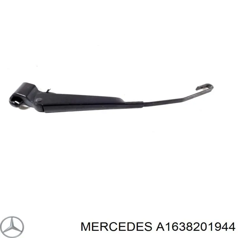 Важіль-поводок склоочисника заднього скла на Mercedes ML/GLE (W163)