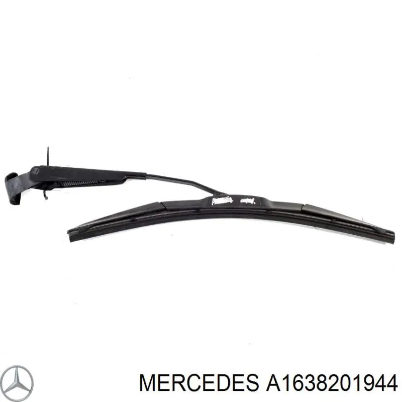 Важіль-поводок склоочисника заднього скла Mercedes A1638201944 ціна, від 7.45 USD