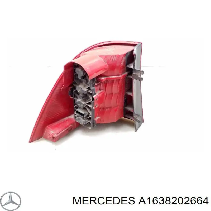 A1638202664 Mercedes Ліхтар задній правий