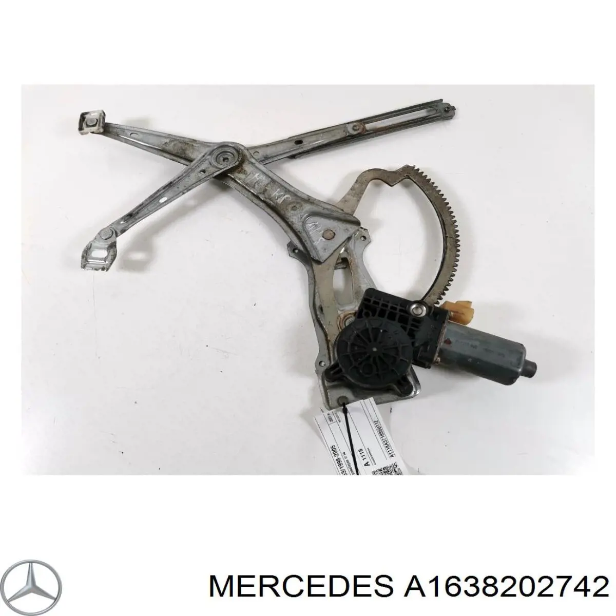 A1638202742 Mercedes Мотор склопідйомника водійських дверей