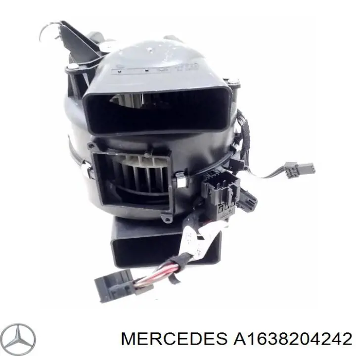 Двигун вентилятора пічки (обігрівача салону) Mercedes A1638204242 ціна, від 63.35 USD