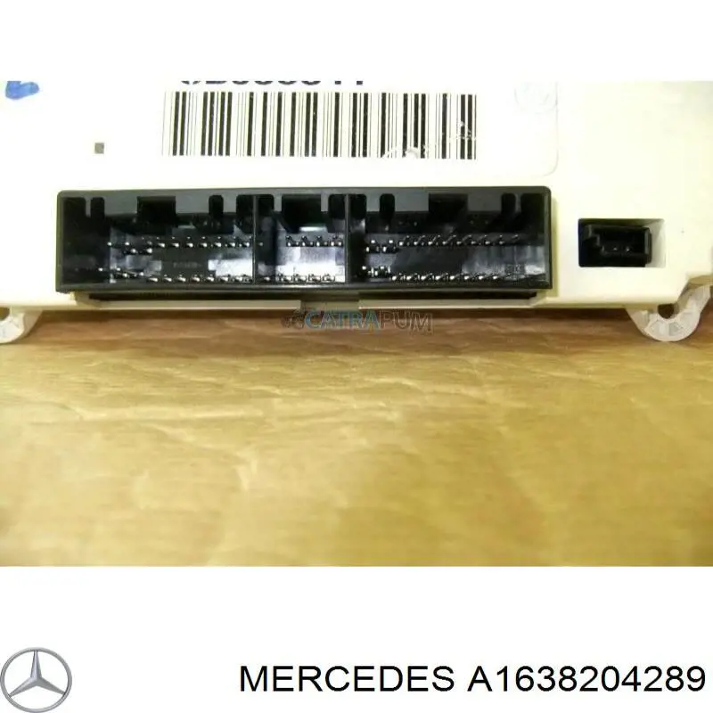Блок управління режимів опалення / кондиціонування Mercedes A1638202589