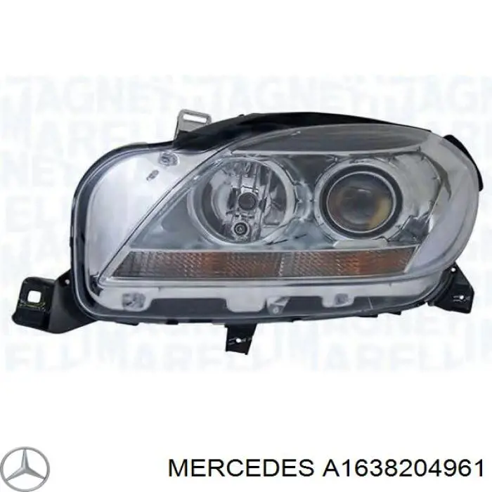 Фара ліва A1638204961 Mercedes