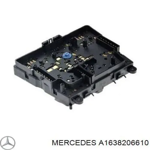 Кнопковий блок керування склопідіймачами центральної консолі Mercedes A1638206610 ціна, від 54.73 USD