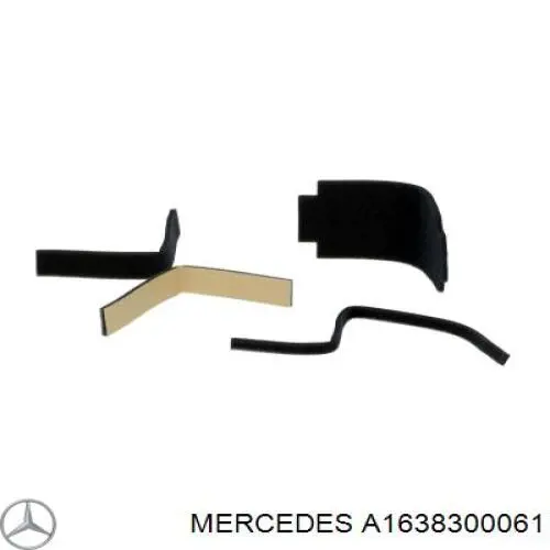A1638300061 Mercedes радіатор пічки (обігрівача)